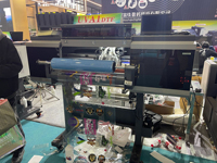 Printer I3200 DTF UV 60cm multifungsi kepala CMYK pernis putih UV DTF AB tinta Film tipe XP600 stiker bahan fleksibel Printer DTG