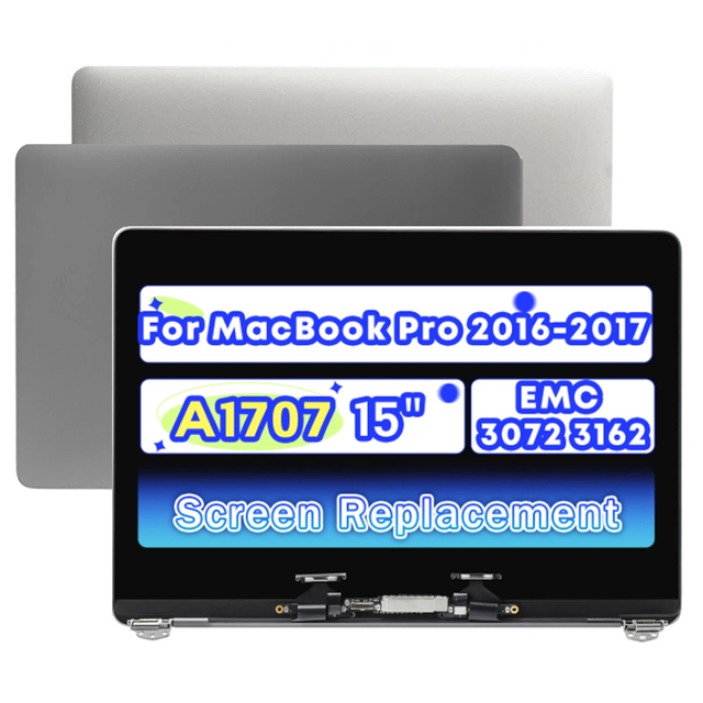 For MacBook Pro A1707 2016 2017 EMC 3162 New IPS Touch Screen LCD Assembly 99% SRGB