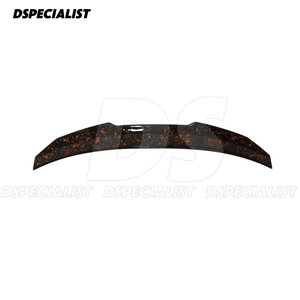 Personalizzare con fiocco in oro forgiato in fibra di carbonio G8X M2 M3 M4 Spoiler posteriore per BMW 2 3 serie 4 G87 G42 G80 G82 G22 G20 G28 - Product Image 5