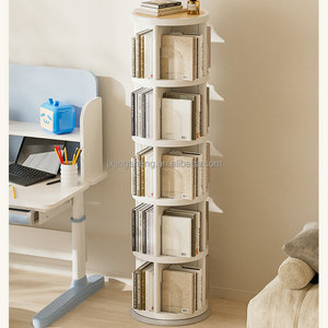 1PC Étagère à livres pliable en plastique <span class=keywords><strong>de</strong></span> conception moderne et grande capacité pour salon - Product Image 2