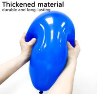 Ballons métalliques en latex imprimés de 10/12 pouces avec logo personnalisé pour la publicité de ballons de fête d'anniversaire de mariage