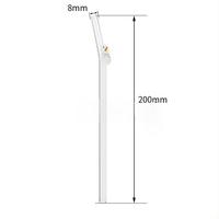 Modèle de Noël Design Paille en verre décorative à haute teneur en borosilicate