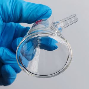 CS Labglass Vetreria da Laboratorio Personalizzata, Campana di Filtrazione Sottovuoto in Vetro Borosilicato a Parete Spessa con Giunto Standard e Braccio Laterale - Product Image 5