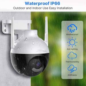 Cámara Web Wifi de 8MP, Cámara PTZ 4K UHD, Cámara IP Inalámbrica de Seguridad para Exteriores, Seguimiento Automático, Video Icsee, Vigilancia CCTV - Product Image 4