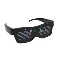 Affichage Programmable chaud Bluetooth APP bricolage lunettes de mode charge intelligente lunettes LED programmables éclairées