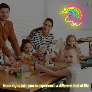 Enseignes néon LED Paint Dreams, à intensité variable, alimentées par USB, lumière d'ambiance, décoration de vitrine, lumière indicatrice de rue, personnalisables 5V - Product Image 5