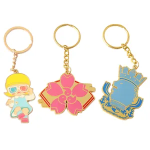 Custom Marvel Key Chain Kawaii Accessories 3d Cartoon Anime Cute Poke Decoration Car Pendant Charms Girly Keychains