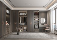 Lesso Home Table de maquillage murale avec panneau arrière, ouverture centrale, pour fenêtre latérale, style minimaliste, pour dressing et salon, assemblée