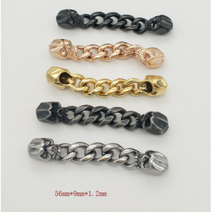 Chaîne de perles en acier inoxydable yunnique, 56mm x 9mm x 1.2mm, pour la fabrication de bracelets, accessoires de bijouterie - Product Image 3