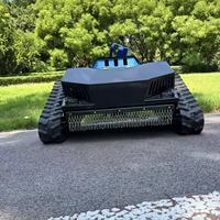 Mesin Pemotong Rumput Robot Mini Bermerek Global Termurah dengan Roda Karet untuk Taman