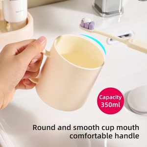 Support de rangement pour brosses à dents avec couvercle de tasse, compatible avec les brosses à dents électriques - Product Image 6