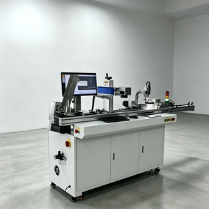 เครื่องเลเซอร์ไฟเบอร์สำหรับทำเครื่องหมายอัตโนมัติ พร้อมฟังก์ชันแกะสลัก RFID NFC สำหรับบัตร PVC และการทำเครื่องหมายแบบติดตามได้ด้วย QR Code - Product Image 2