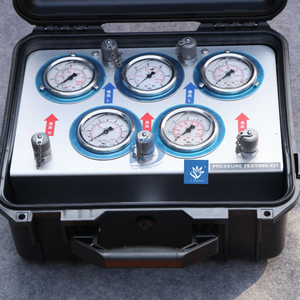 ערכת בדיקות לחץ 5 צינור מבחן 5 מד לחץ 11 המפרק 13 tee משותף - Product Image 2