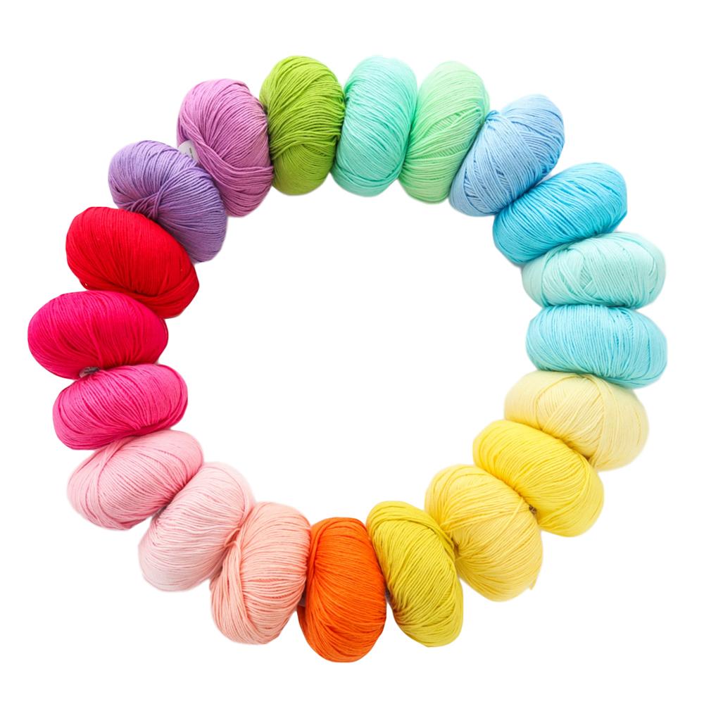 2021 Китай, Лидер продаж, оптовая продажа, Высококачественная полностью функциональная безвредная для кожи 100% хлопчатобумажная трикотажная пряжа