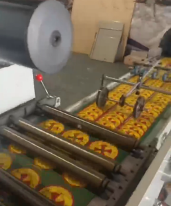 Mesin Cetak Flexo Otomatis 4 Warna untuk Label Barcode dan Label Satin Berperekat dengan Printer UV - Product Image 5