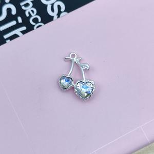 Casing ponsel sampah Bling mewah logam ornamen dekorasi Logo merek desainer dengan berlian imitasi Aksesori kerajinan DIY 0004 - Product Image 5