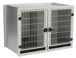 Kandang Hewan Peliharaan KA-505-AZ dari Baja Galvanis Tugas Berat, Desain Modern Kokoh untuk Luar & Dalam Ruangan, dengan Baki Plastik, Kemasan Kotak Pallet untuk Anjing - Product Image 5