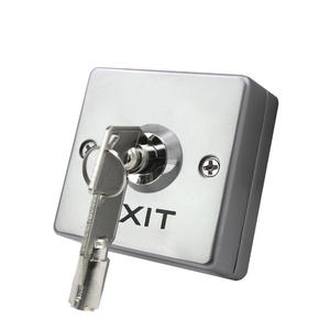 NO/NC/COM <strong>Exit</strong> Release <strong>Button</strong> <strong>with</strong> <strong>Key</strong> <strong>Exit</strong> <strong>Button</strong> Push <strong>Button</strong> Switches - Product Image 1