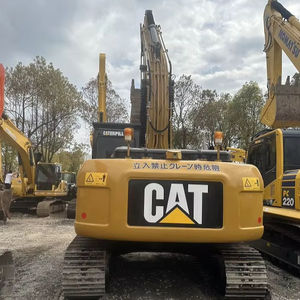 Excavatrice sur chenilles hydraulique Caterpillar d'occasion certifiée CE pour 323D2L, 23 tonnes, avec boîte de vitesses, pompe à engrenages et roulement - Modèle 2021 - Product Image 4