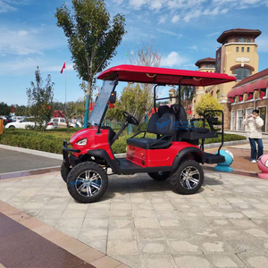 Carrito de Golf Eléctrico Retro para Exteriores, Vehículo de Nueva Energía con 4 Ruedas, Buggy Todoterreno con Diseño Elevado - Product Image 3
