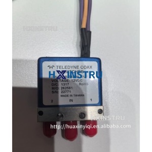 Teledyne CCR-33S80-RN-1: สวิตช์โคแอกเชียล RF แบบ SMA 12V DC-18GHz ใช้แล้ว H - Product Image 2