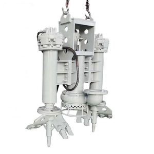 Excavator Sand <b>Pump</b> Dredger Hydraulic Driven Water <b>Pumps</b> <b>Submersible</b> Slurry <b>Pump</b> With Cutter - Product Image 1