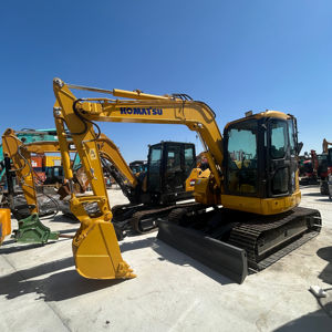 Mini-excavatrice Komatsu PC78US d'occasion, poids opérationnel 7370 kg, à vendre, 90 % neuve, excavatrices PC60 PC70 PC80 - Product Image 1