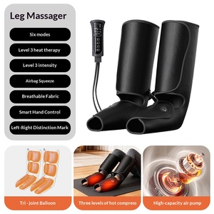 Electric Air <b>Compression</b> Leg Beauty Massager, Full Wrap Air <b>Bag</b> Air Wave Calf Muscle Relief Massage Device - Product Image 5