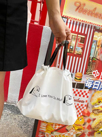 Schattige fruitprint plastic boodschappentas met aangepaste logo kleding cadeauverpakkingstassen met trekkoordhandvatten