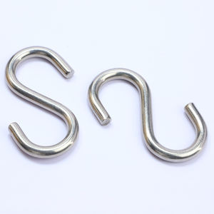 Ganci a forma di <span class=keywords><strong>S</strong></span> 5 pz/borsa in acciaio inossidabile 304 M2 M3 M5 M6 M8 M10 Multi-funzionali di tipo <span class=keywords><strong>S</strong></span> ganci portatili senza traccia ganci in metallo - Product Image 4