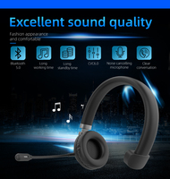 Casque 2022 Nouvelle Marque Vente Chaude Unilatéral pour Casque de Camionneur Réduction de Bruit Bluetooth Sans Fil avec Micro