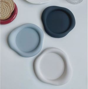 High Quality Silicone Cloud <b>Coasters</b> Set - Non-Slip <b>Drink</b> <b>Coasters</b> <b>for</b> Coffee Cups, Dining Room Table Decor - Product Image 5