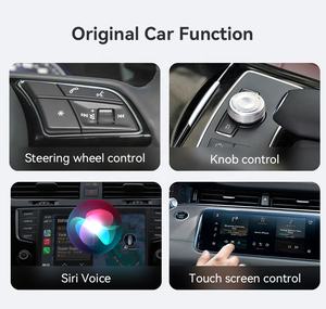 กล่อง CarPlay Video Box รองรับ <span class=keywords><strong>Android</strong></span> <span class=keywords><strong>Auto</strong></span> ดองเกิลสำหรับดู Netflix YouTube และสตรีมมิ่งทีวี อุปกรณ์ส่งสัญญาณภาพและเสียงแบบ HD <span class=keywords><strong>MI</strong></span> ดองเกิลสำหรับรถยนต์ รองรับ CarPlay แบบมีสายจากโรงงาน - Product Image 4