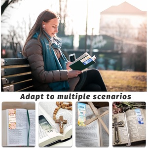 Segnalibri Magnetici con Versetti Biblici, Segnalibri Cristiani Ispiratori con Scatole, Segnalibri Religiosi Motivazionali per Preghiera - Product Image 5
