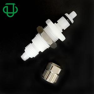 JU M Series External Threaded <b>Quick</b>-Tight Nut Clip POM Plastic <b>Connector</b> 4*6 For Medical Food Industrial Use - Product Image 1