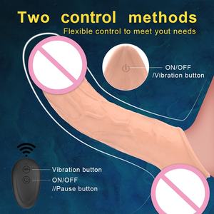 Spezielles Sex produkt Strukturierter Reiz Klitoris Orgasmus Perlen massage Tragbare Frauen Fernbedienung Dildo - Product Image 4