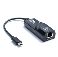 OTG adaptor Port LAN tipe C, adaptor Port USB 3.0 ke RJ45 LAN