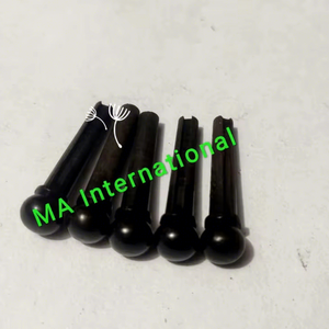Wholesale Ebony Celluloid Metal Bridge Pins Picks for Electric Acoustic Guitars & Ukulele <b>Stringed</b> <b>Instruments</b> Parts Accessories - Product Image 5