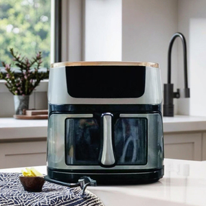 Nồi chiên không khí bằng thép không gỉ 12 lít hiện đại với màn hình <span class=keywords><strong>LCD</strong></span> bền và chắc chắn cho hộ gia đình RV sử dụng nguồn điện - Product Image 5