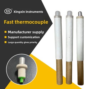 XING XIN Tungsten-Rutenium termokopel cepat pengukuran suhu tabung kertas sekali pakai 1000mm panjang <span class=keywords><strong>Probe</strong></span> IP67 3 - Product Image 5