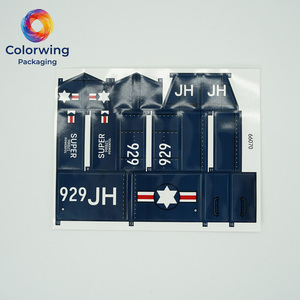 Autocollants aquatiques personnalisés bleu marine pour livery d'<span class=keywords><strong>avion</strong></span>, film en nitrocellulose silicone, modèle réduit numéroté 15 zones, <span class=keywords><strong>jouet</strong></span> OEM - Product Image 1