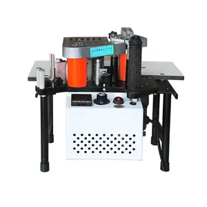 Small Portable Handle Edge Bander Edge Banding Machine For Straight Or Curve