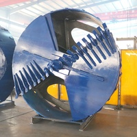 Cucharón de perforación rotatorio personalizado de 600-2400 mm para plataformas de perforación Bauer Soilmec Sany, herramientas de fundación de alta resistencia para arcilla y lodo