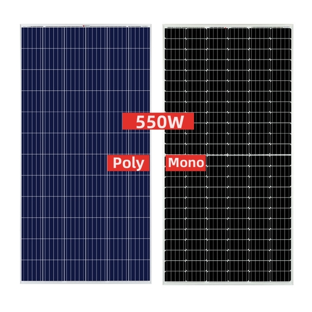 Buy Sun Power Mono Solar Panel 400W 450W 500W 550W Half Cell Glass PV Module Price 1000W 400 Watt Solar Plate