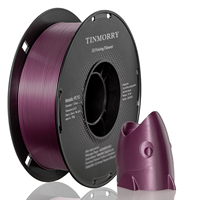 TINMORRY RoHS 1,75mm/2,85mm PETG PLUS Filamento para impresión 3D FDM 1KG/3KG/5KG/10KG Fábrica OEM/ODM