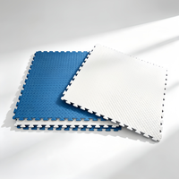 Tapete de Espuma EVA de Cinco Líneas, 100x100cm, Antideslizante, Impermeable, Absorción de Impactos, Tapete para Gimnasio de Alta Densidad, Encastrable, Venta al Por Mayor