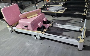 Máquina <span class=keywords><strong>Reformer</strong></span> de <span class=keywords><strong>Pilates</strong></span> Plegable de Aleación de Aluminio para Fitness Profesional y Equilibrio Corporal, <span class=keywords><strong>Precio</strong></span> para Estudio de Yoga - Product Image 5