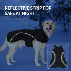 <span class=keywords><strong>2026</strong></span> Winter Wasserdichter Hundemantel Warme Fleecejacke Pullover mit Leinenloch Reflektierender D-Ring für Kleine Mittlere Große Hunde - Product Image 4