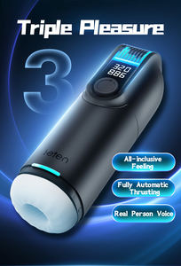 Masturbadores Masculinos con Sensación Realista, 9 Personajes, 9 Escenarios, Voz <span class=keywords><strong>Leten</strong></span>, Copa de Avión, Calentamiento Inteligente, Telescópico Automático - Product Image 2