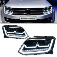 Nouvel ensemble de phares SXC pour Amarok, modification avec projecteurs LED, feux de jour et clignotants séquentiels
